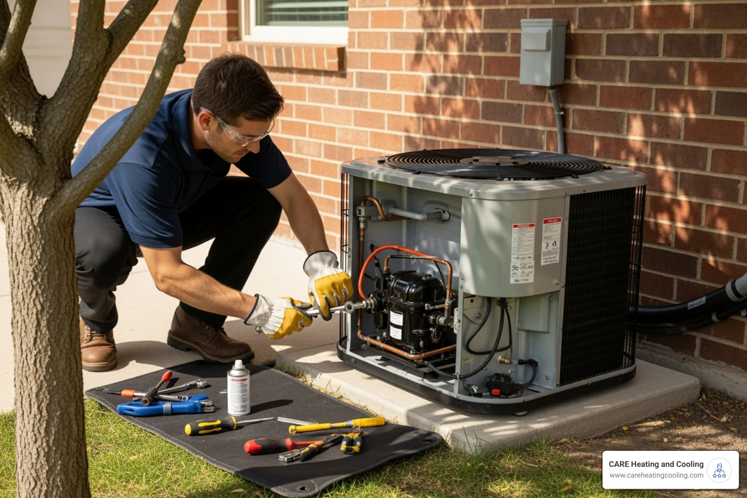 AC compressor replacement