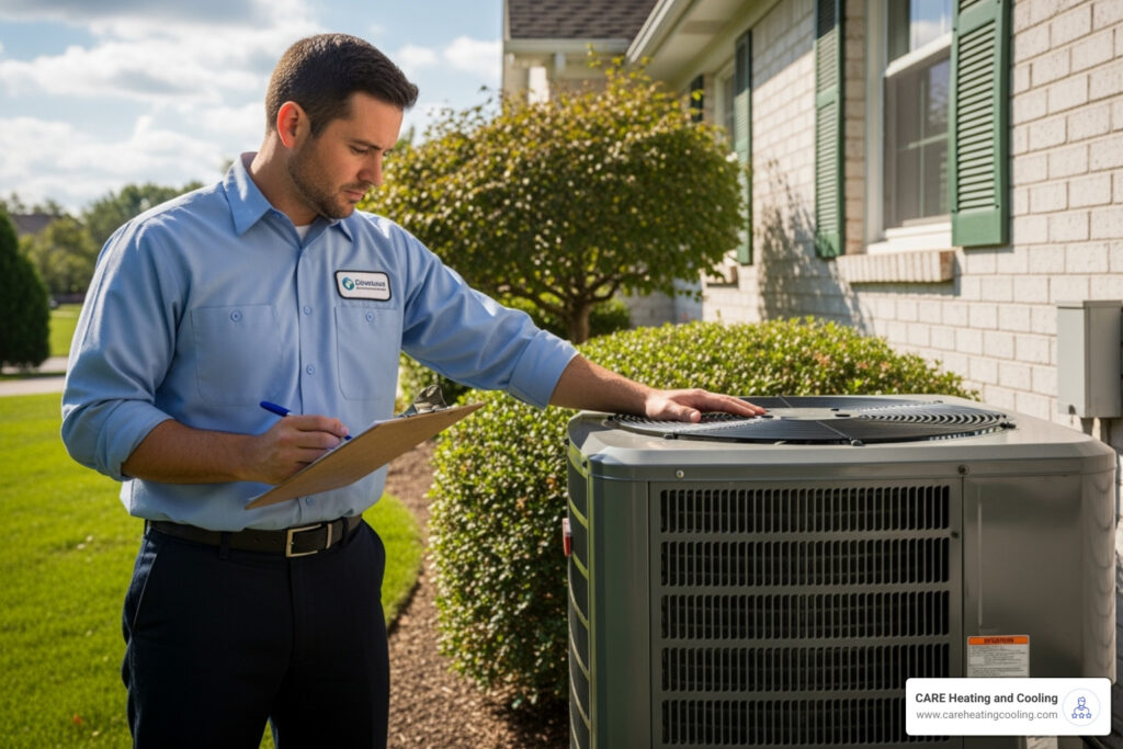 HVAC service agreement