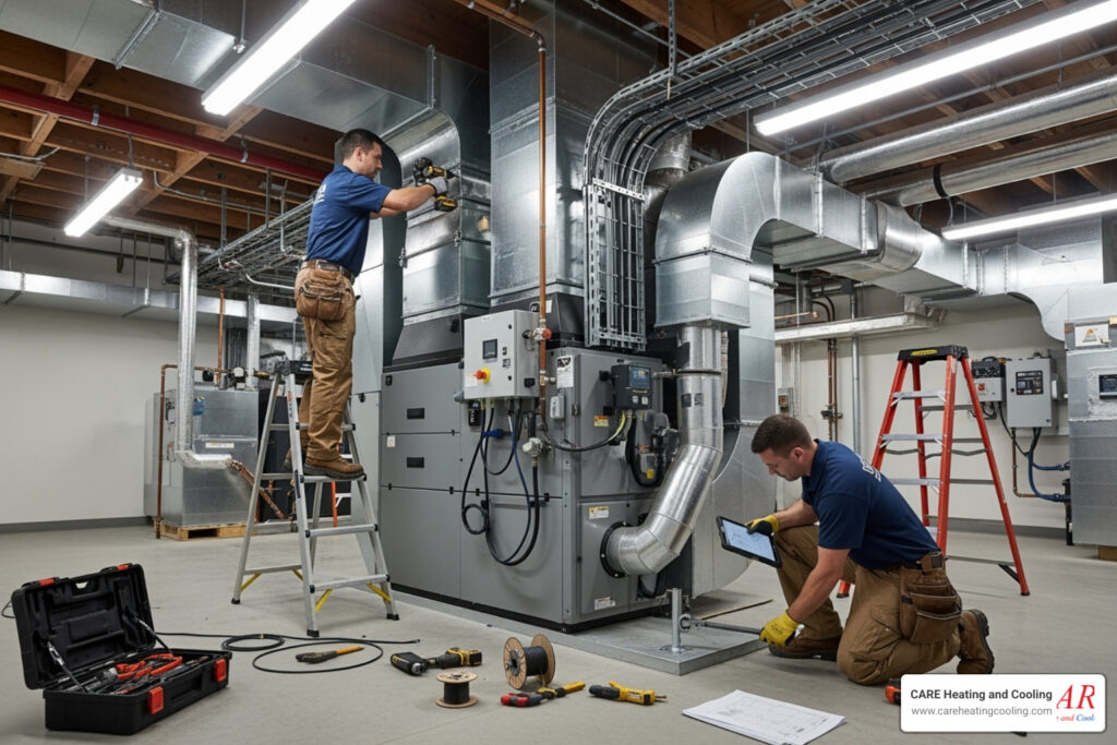commercial furnace installation westerville