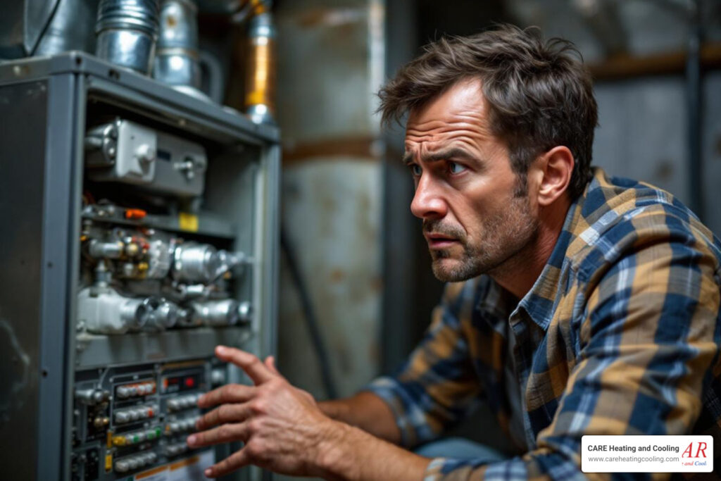 My furnace is making a weird noise. Who can I call in Reynoldsburg? 1 "My furnace is making a weird noise. Who can I call in Reynoldsburg?"