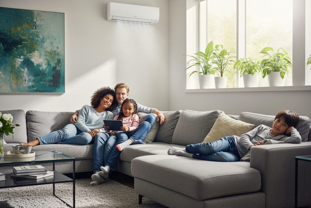 From 24/7 to Affordable: Finding Your Perfect AC Maintenance in Bexley, OH 8 comfortable family in a cool home - ac maintenance bexley oh