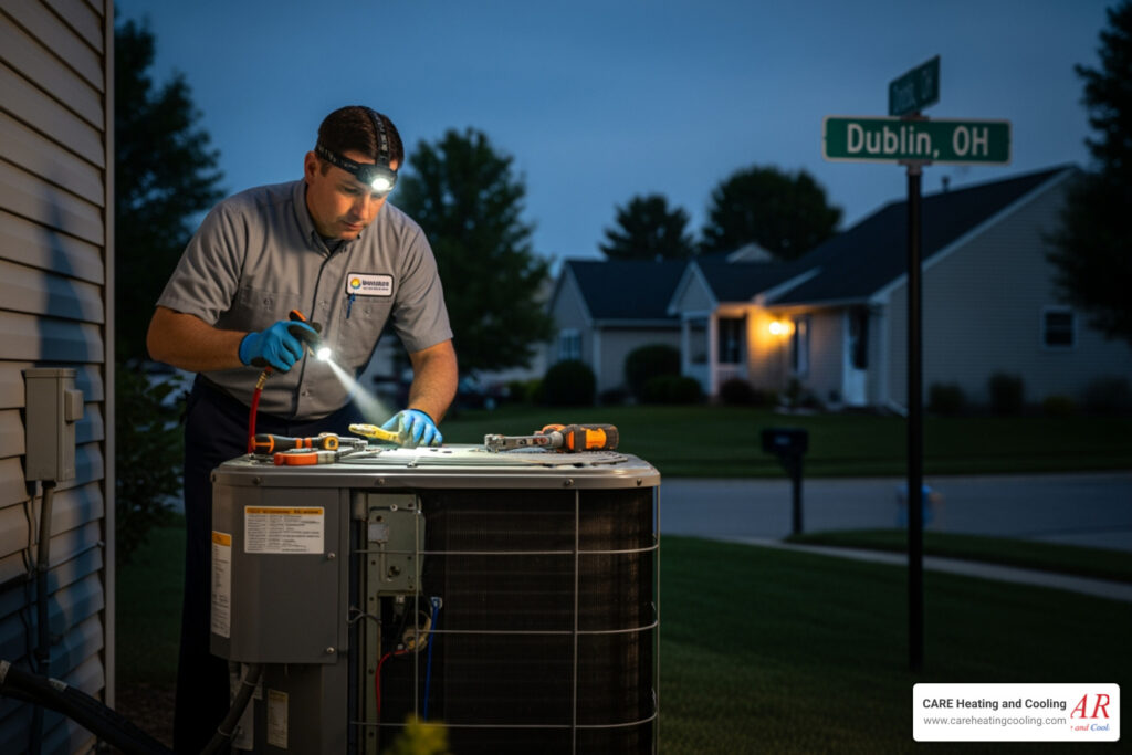 Same Day AC Maintenance for Dublin Homeowners in a Hot Mess 8 emergency ac maintenance in dublin, oh